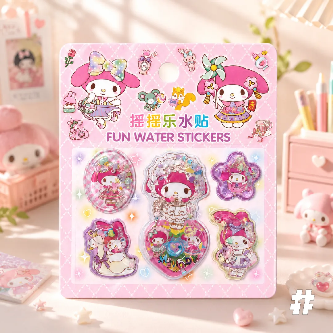 My Melody Water Stickers